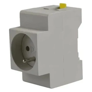 Įžemintas lizdas TH bėgiui M.06-16A/250V