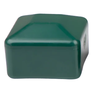 Tvoros stulpo kepurė 60×60 mm, žalia