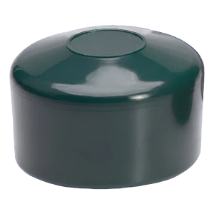 Tvoros stulpo kepurė Ø 51 mm, žalia