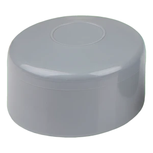 Tvoros stulpo kepurė Ø 76 mm, pilka