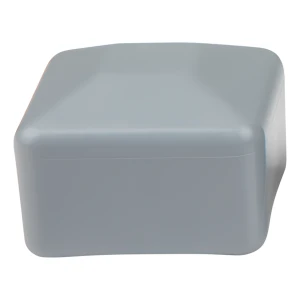 Tvoros stulpo kepurė 80×80 mm, pilka