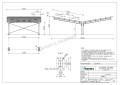 Fotovoltinė stoginė 4 automobiliams T 11,4 m x 5,2 m Saulės stovėjimo aikštelė GPV-101-13 (4)