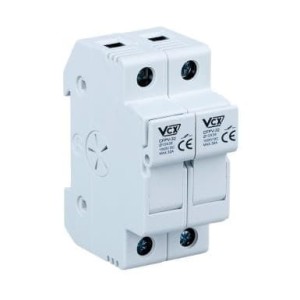 Saugiklių pagrindas 2P 32A 10x38 mm 1000V DC