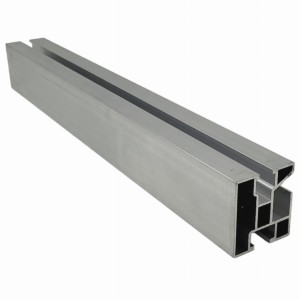 Aliuminio profilis 240cm 45x40 su kabelio kanalu 90509