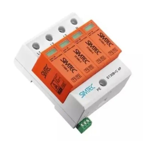 Viršsrovio ribotuvas 1+2 (B+C) tipo 4P 30kA 1,5kV KM30B+C/4-275 SIMTEC 85201010 SIMET GPV-401-29