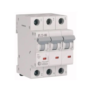 Eaton srovės pertraukiklis B 32A 3P 6kA