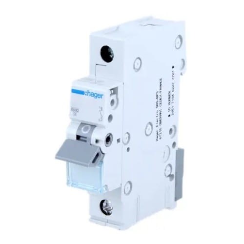 Viršįtampio jungiklis B 10A 1P 6kA MBN110E HAGER GPV-401-42