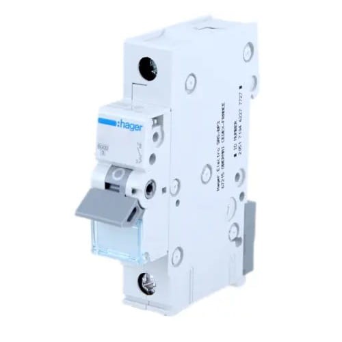 Viršįtampio jungiklis B 20A 1P 6kA MBN120E HAGER GPV-401-56