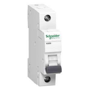 Schneider Electric viršsrovės jungiklis B 10A 1P 6kA Acti9