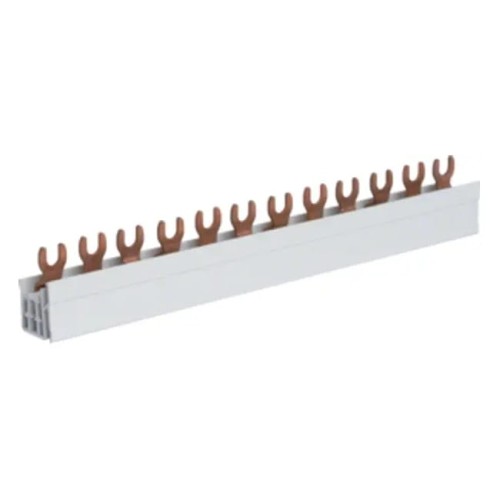 Jungiamasis bėgis 3 polių 12mod 10mm2 KDN363A, šakotas Hager GPV-401-60