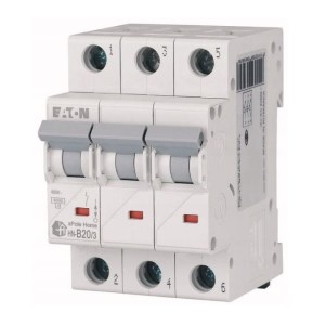Viršįtampio jungiklis B 20A 3P 6kA HN-B20/3 xPole Home 194882 EATON