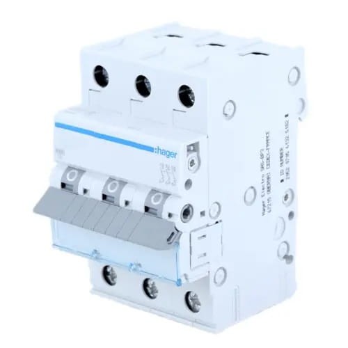 Viršįtampio jungiklis B 25A 3P 6kA MBN325E HAGER GPV-401-72