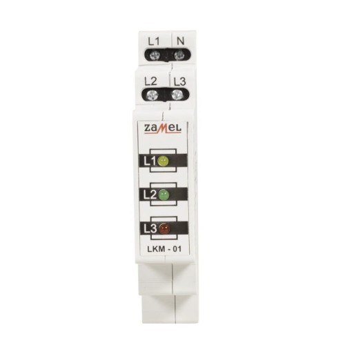 Zamel kontrolės lempa LED maitinimo indikatorius 230V/400V GPV-401-105