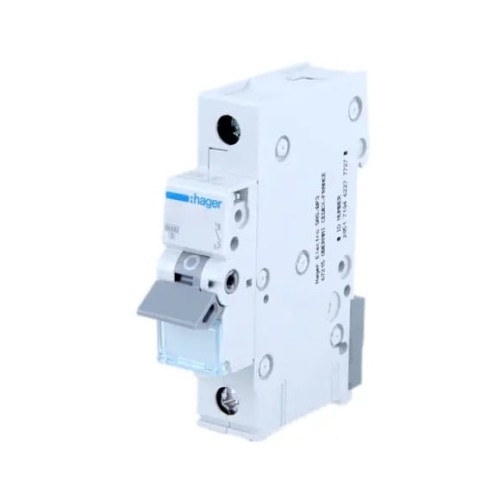 Hager Viršsrovės automatinis jungiklis B 25A 1P 6kA GPV-401-127