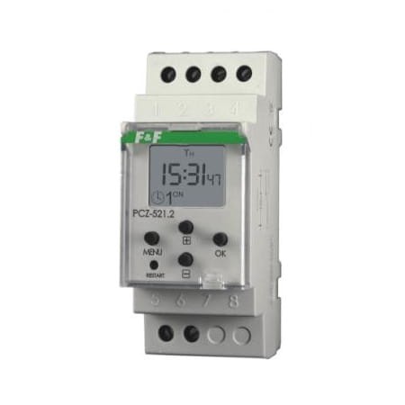„F&F Filipowski“ savaitinis vieno kanalo įjungimo/išjungimo laikmatis GPV-401-168