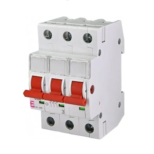 ETI 3 fazių atjungiklis 3P 100A 400V AC GPV-401-170