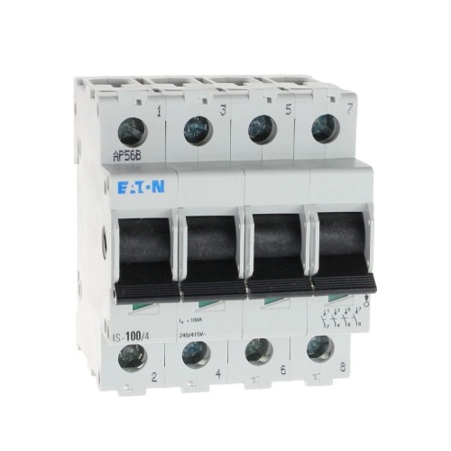 Eaton Izoliacinis jungiklis 3 fazių 4P 100A 240V GPV-401-188