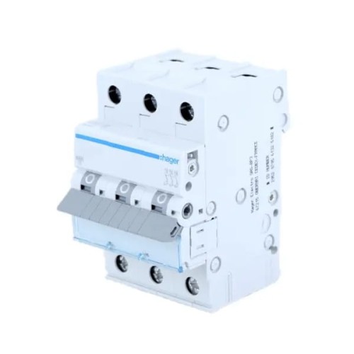 Hager Viršsrovinis jungiklis C 10A 3P 6kA GPV-401-196