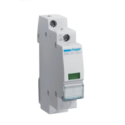 Hager Žalias LED signalinis lemputė 230V AC GPV-401-195