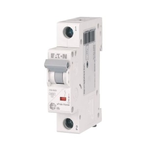 Eaton Viršsrovinis jungiklis C 25A 1P 6kA