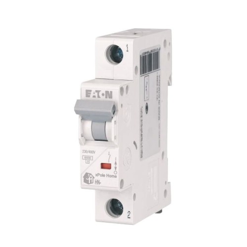 Eaton Viršsrovinis jungiklis C 25A 1P 6kA GPV-401-207