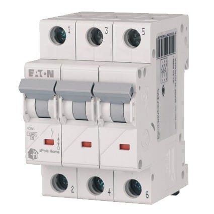 Eaton Viršsrovinis jungiklis C 40A 3P 6kA HN-C40/3 xPole Home GPV-401-213