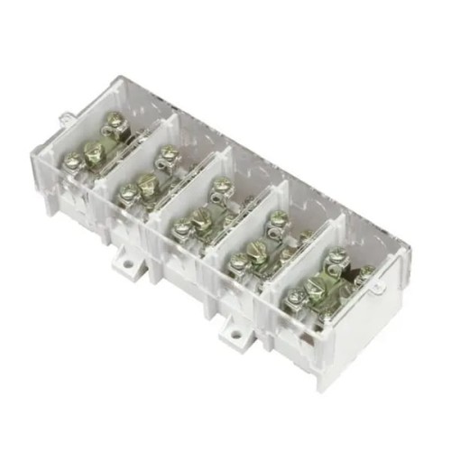 Kabliukų gnybtų juostelė LZ 5x35/16 mm2 su dangteliu (jungtis) TH35 GPV-401-216
