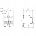 „Schneider Electric“ viršįtampių jungiklis B 16A 1P 6kA iC60N Acti9 GPV-401-220 (3)