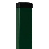 Tvoros stulpas 60x40x1,2 mm, ilgis 2,4 m, žalias