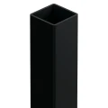 Tvoros stulpas 80x80x2 mm, ilgis 2,4 m, juodas GPV-700-74 (2)