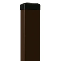 Tvoros stulpas 60x40x1,2 mm, ilgis 2,4 m, rudas