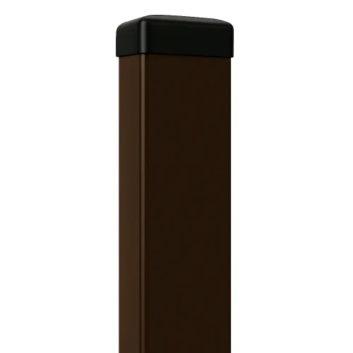 Tvoros stulpas 60x40x1,2 mm, ilgis 2,4 m, rudas GPV-700-68 (1)