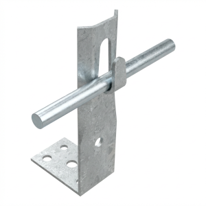 Kampinis laikiklis spaustukas h=8cm cinkuotas galvaniškai