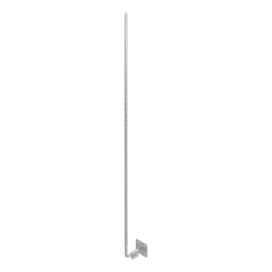 Žaibolaidžio smaigalys kaminui h=1500mm aliuminis