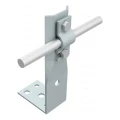 Kampinis laikiklis su plokštele h=8cm cinkuotas galvaniškai 000-146 (1)