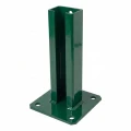 Tvoros stulpo pagrindas 60x40 žalias RAL 6005 cinkuotas 000-155 (1)