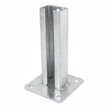 Tvoros stulpo pagrindas 60x40 cinkuotas 000-151 (1)