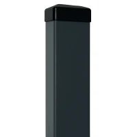 Tvoros stulpelis 60x40x1,2 mm, ilgis 2,0 mb, grafitinis RAL 7016