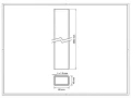 Tvoros stulpelis 60x40x1,2 mm, ilgis 2,0 mb, žalias RAL 6005 000-195 (3)