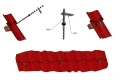 Montavimo adapteris - Plokščias kampas 1.4016 PV-07-01 (2)