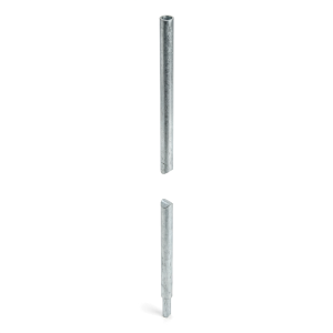 Surenkamas įžeminimo strypas su Morso kūginiu užraktu Fi16×1500 mm – karštai cinkuotas plienas