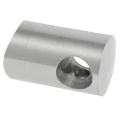 Praėjimo laikiklis strypui/vamzdžiui fi 12 mm. sistema vamzdžiui 42,4 mm, AISI 304 satinas 000-290 (1)