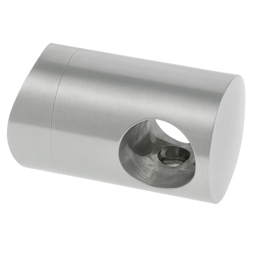 Praėjimo laikiklis strypui/vamzdžiui fi 12 mm. sistema vamzdžiui 42,4 mm, AISI 304 satinas 000-290 (1)