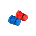 Kamštis sandarumo bandymams vamzdžiams 20 mm raudonas 000-099 (2)