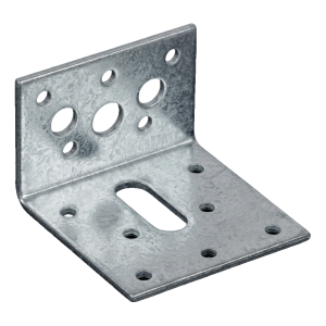 Montavimo kampinis elementas su reguliavimu KR 2 60x40x60x2.5 mm cinkuotas
