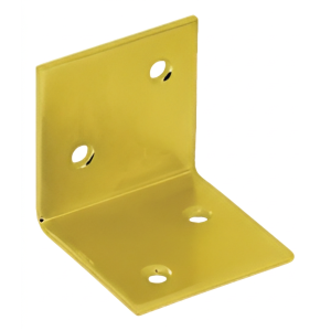 Platus kampinis KS 2 40x40x40x1.5 aukso cinkas