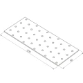 Perforuota plokštelė dailidžių jungtis PP 9 80x200x2,0 000-366 (4)
