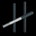 3D tvoros plokštės 1230x2500 mm viela 4 mm 51 viela grafitas RAL 7016 (50 vnt.) 000-486 (4)