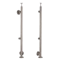 Baigiamasis kairysis stulpelis ø 42,4x1230mm AISI304 šoninis tvirtinimas satinas 000-525 (1)