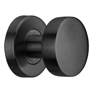 PSG durų rankena judanti plokščia juoda – nerūdijantis plienas AISI 304